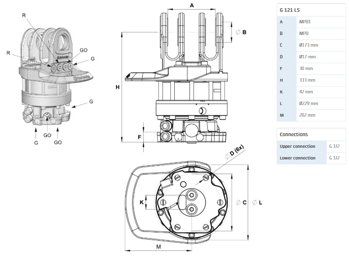 Ротатор G 121 LS