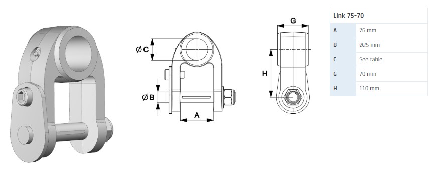 Подвеска INDEXATOR 75-70