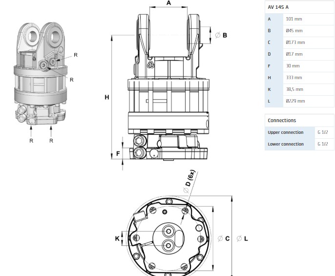 Ротатор AV 14S A