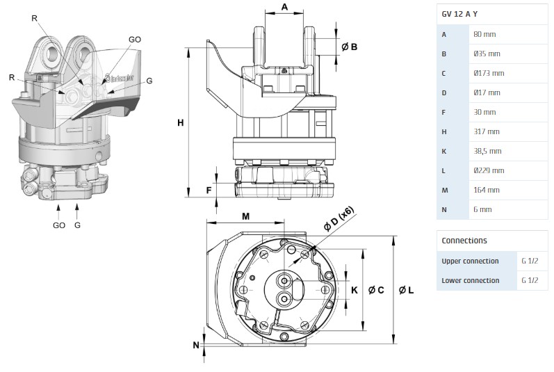 Ротатор GV 12 A Y