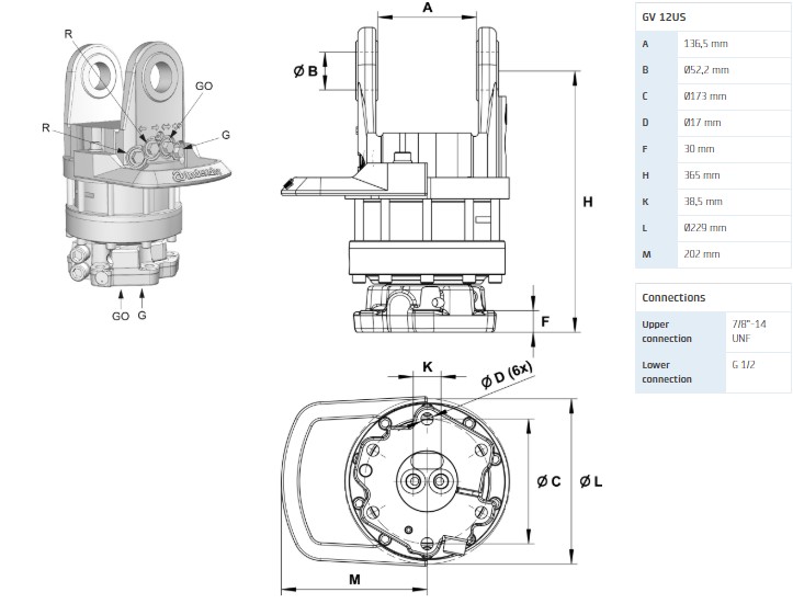 Ротатор GV 12US