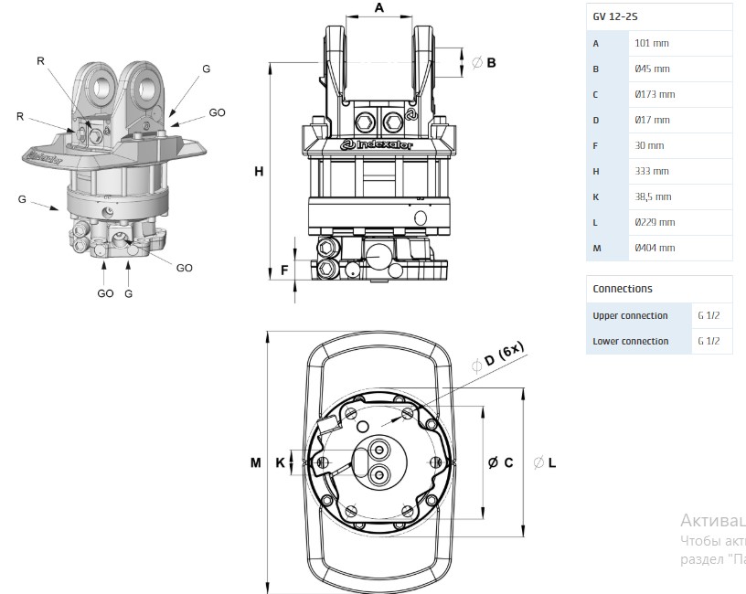 Ротатор GV 12-2S