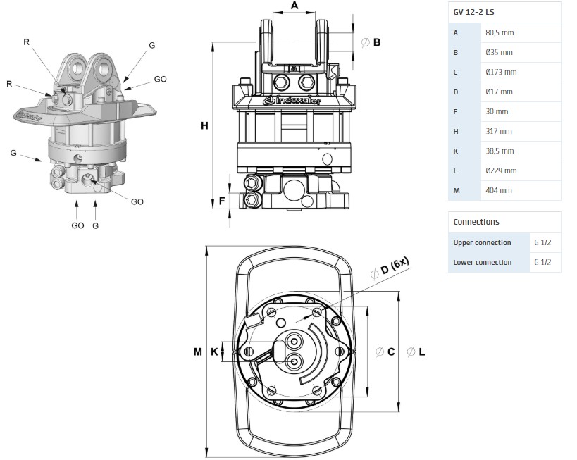 Ротатор GV 12-2 LS