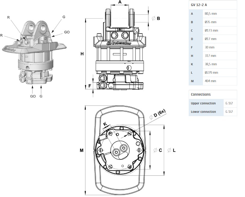 Ротатор GV 12-2 A