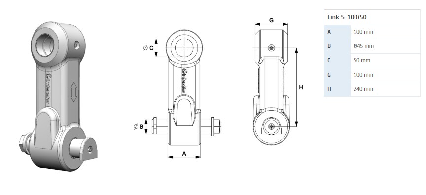 Подвеска INDEXATOR S-100/50