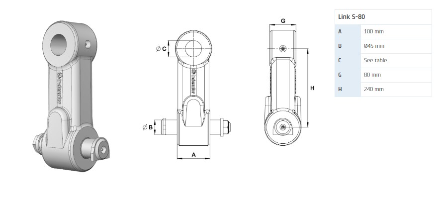 Подвеска INDEXATOR S-80