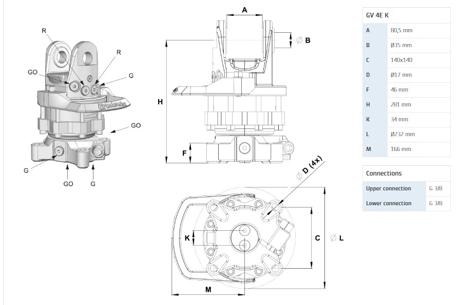 Ротатор GV 4E K